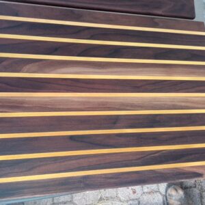 Striped Exotic Cutting Board