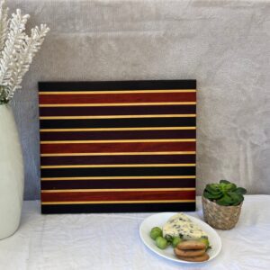Premium Striped Exotic Cutting Board